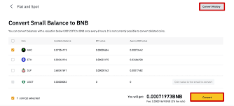 How To Convert Btc To Bnb