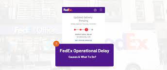 operational delay fedex