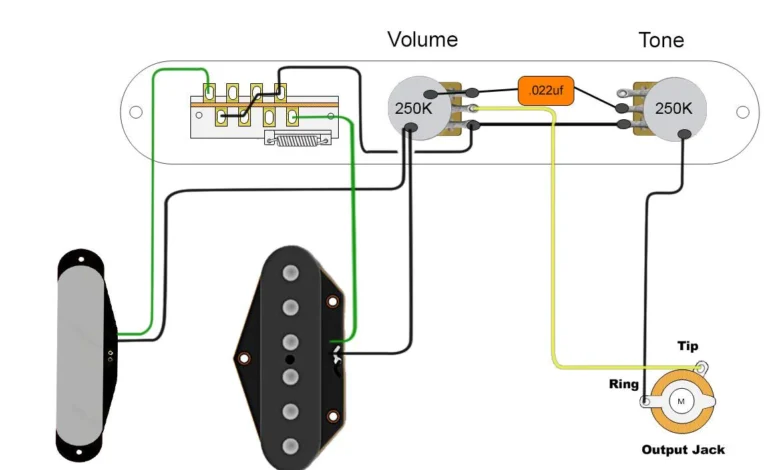 telecaster wiring diagram