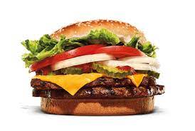 burger king double whopper